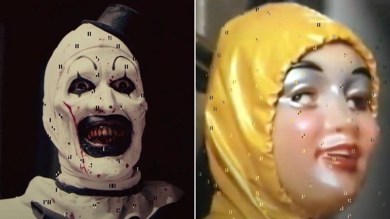 Terrifier e Alice, Querida Alice (Fotos: Reprodução)