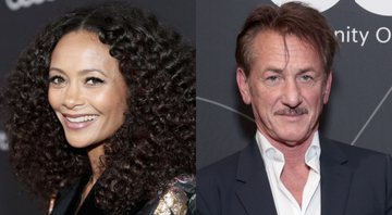 Thandiwe Newton (Foto: Rich Polk / Getty Images for Audi) e Sean Penn (Foto: Cindy Ord / Getty Images)