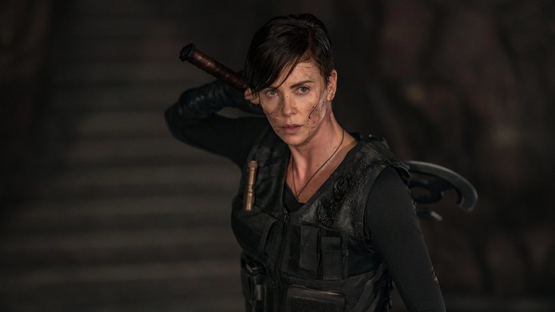 Charlie Theron em The Old Guard (Foto: Reprodução/Netflix)