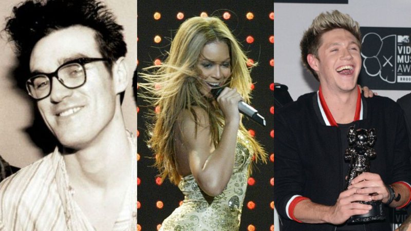 The Smiths, Destiny's Child e One Direction (Foto 1: Reprodução / Foto 2: AP / Foto 3: Doug Peters)