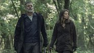 Negan e Maggie, personagens de The Walking Dead (Foto: Reprodução/AMC)