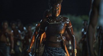 Viola Davis em pôster de The Woman King - Viola Davis em pôster de The Woman King (Foto: Divulgação/Sony Pictures)