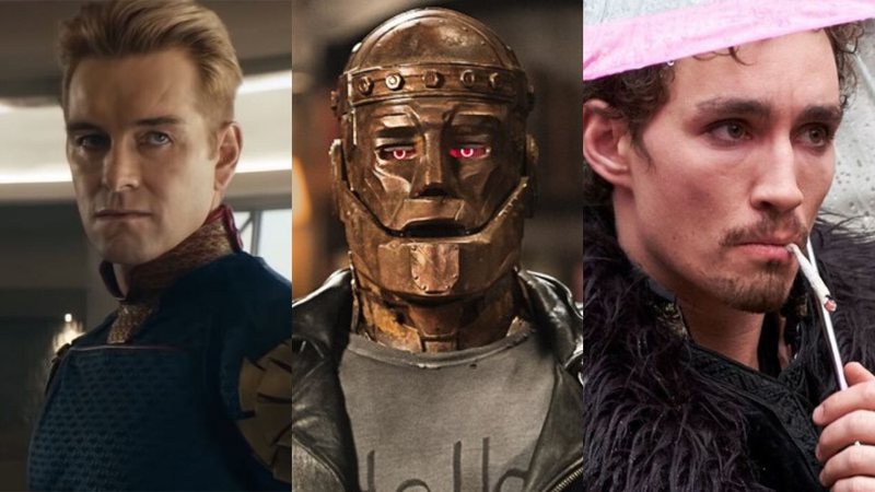 The Boys, Doom Patrol e Umbrella Academy (Foto 1: Reprodução/Amazon Prime Video/Foto 2: Reprodução/HBO/Foto 3: Reprodução/Netflix)