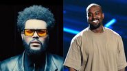 The Weeknd (Foto: Divulgação), Kanye West (Foto: Getty Images)