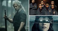 The Witcher, Umbrella Academy e Maldição da Residência Hill (Fotos: Divulgação ; Netflix)