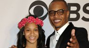 Rapper T.I. e filha Deyjah Harris em 2014, no Tony Awards (Foto: Dennis Van Tine/Geisler-Fotopres/picture-alliance/dpa/AP Images)