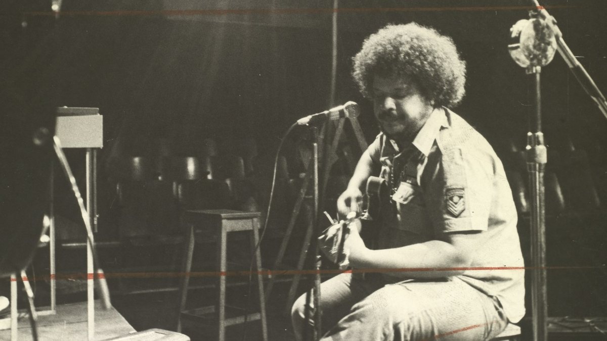 Tim Maia em 1972 (Foto: Domínio Público/ Arquivo Nacional)