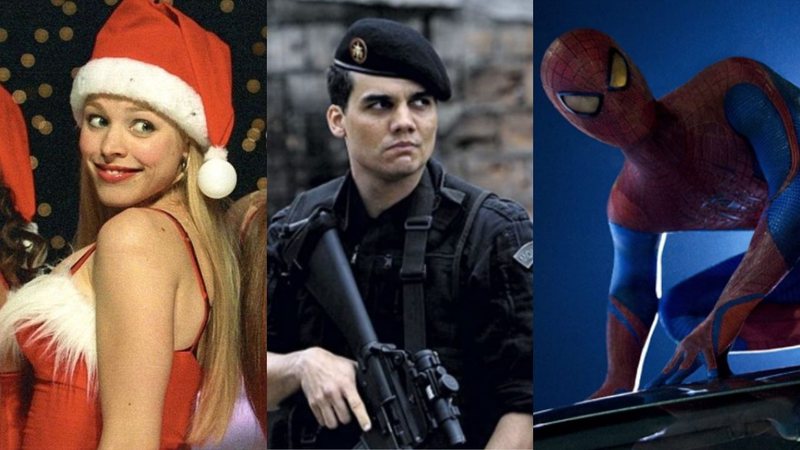 Meninas Malvadas, Tropa de Elite e o Espetacular Homem-Aranha (Fotos: Reprodução/IMDb)