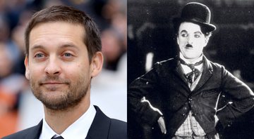 Tobey Maguire (Foto: Jemal Countess/Getty Images) | Charlie Chaplin (Foto: Reprodução)