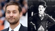 Tobey Maguire (Foto: Jemal Countess/Getty Images) | Charlie Chaplin (Foto: Reprodução)