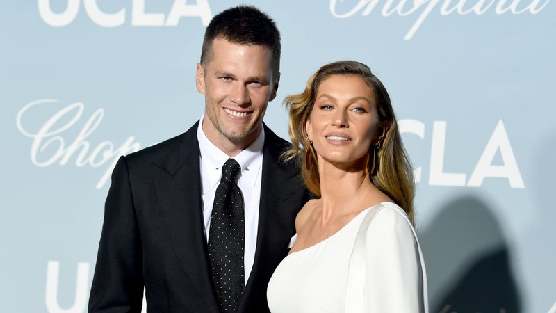 Tom Brady e Gisele Bündchen (Foto: Kevin Winter/Getty Images)