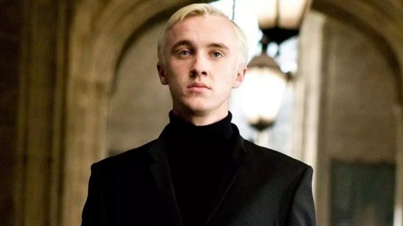 Tom Felton em Harry Potter (Foto: Divulgação Warner Bros)