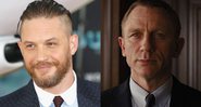 Tom Hardy e Daniel Craig (Foto 1: Tristan Fewings/Getty Images/Foto 2: Reprodução)