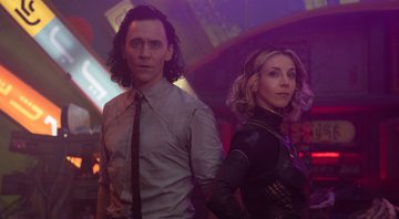 Tom Hiddleston como Loki e Sophia Di Martino como Sylvie em Loki, série do Disney+ (Foto: Divulgação/Marvel)