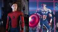 Montagem de Anthony Mackie e Tom Holland (Foto: Reprodução)