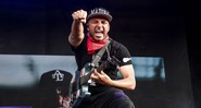 Guitarrista Tom Morello no Sonic Temple Art and Music Festival, 2019 (Foto: AP Photo/Amy Harris)