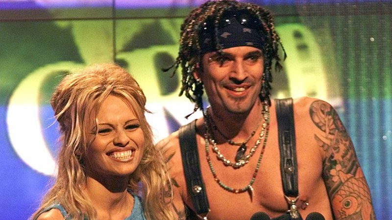 Pamela Anderson e Tommy Lee (Foto: AP)