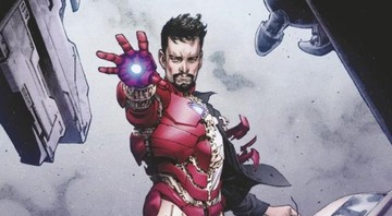 Tony Stark: Iron Man (arte: Dan Slott/ Reprodução Marvel Comics)