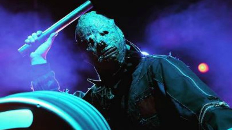 Novo percussionista do Slipknot (Foto: Instagram/Reprodução)