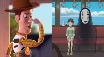 Toy Story e A Viagem de Chihiro (Foto: Reprodução)