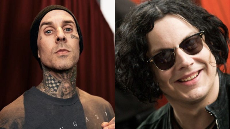 Travis Barker (Foto: Emma McIntyre / Getty Images) e Jack White (Foto: Charles Sykes/AP Images)