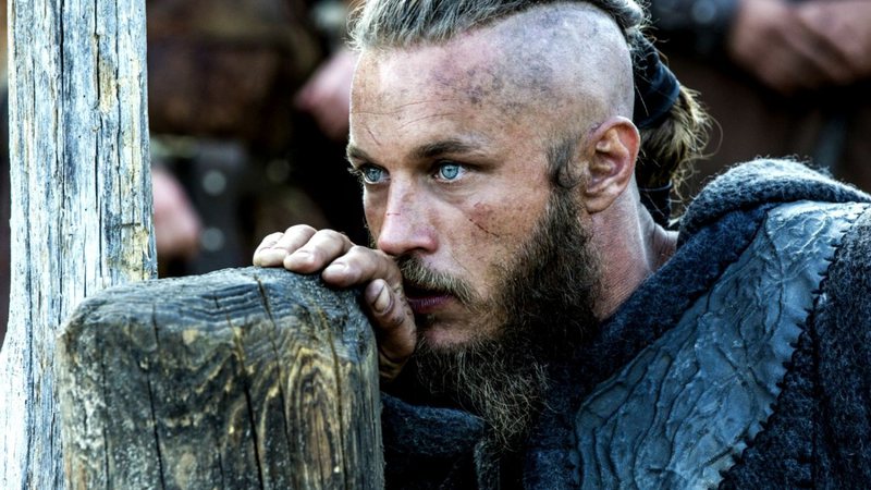 Travis Fimmel em Vikings (Foto: Divulgação / History Channel)