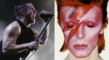 Trent Reznor e David Bowie (Fotos: Foto: MRossi/Divulgação e Reprodução)