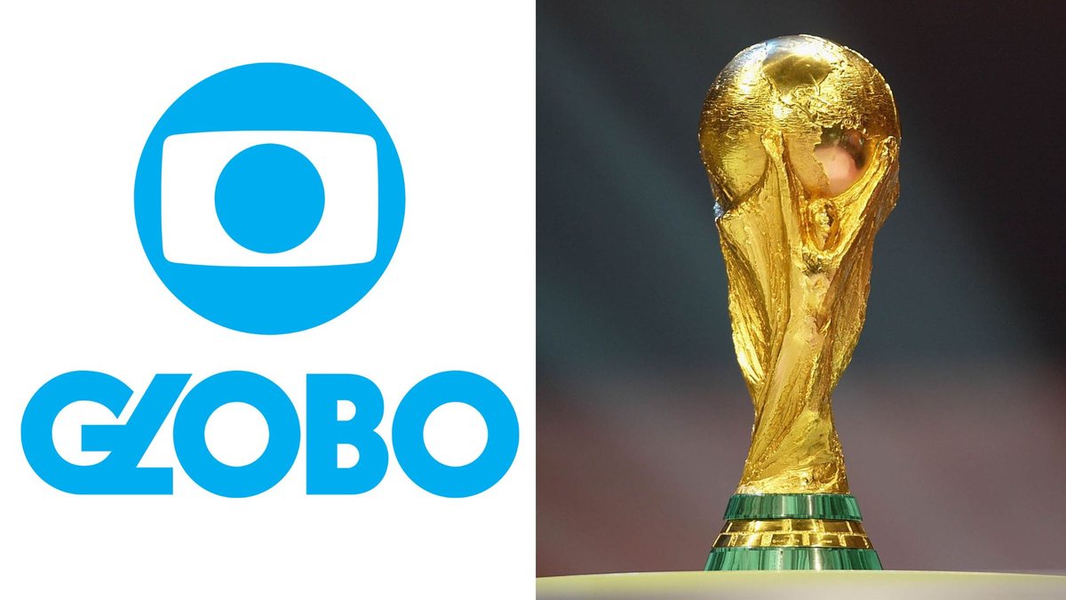 Logo da TV Globo (Foto: Divulgação) e troféu da Copa do Mundo (Foto: Stuart Franklin/Getty Images)