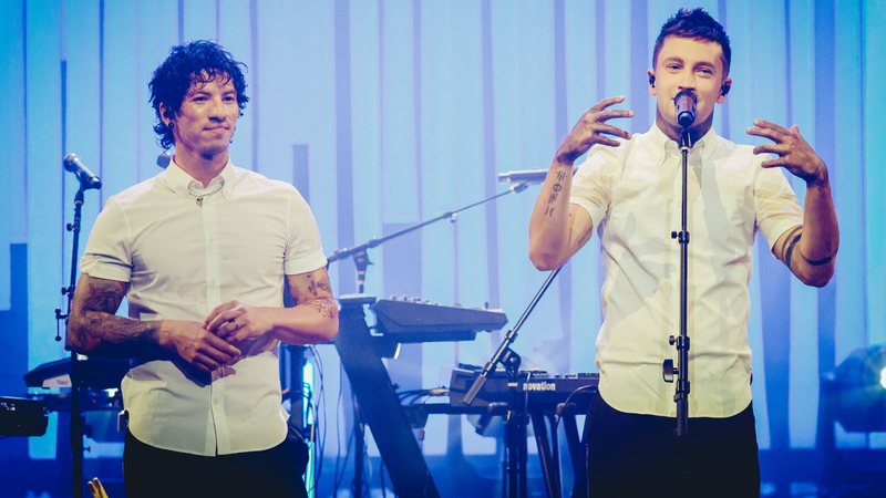 Josh Dun e Tyler Joseph foram Twenty One Pilots (Foto: Matt Winkelmeyer/Getty Images for MTV)