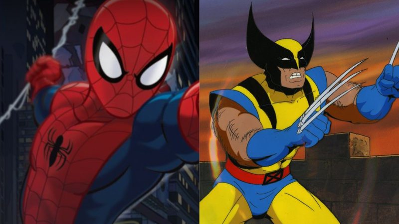 Ultimate Spiderman e X-Men (Foto 1: Reprodução/Foto 2: Reprodução)