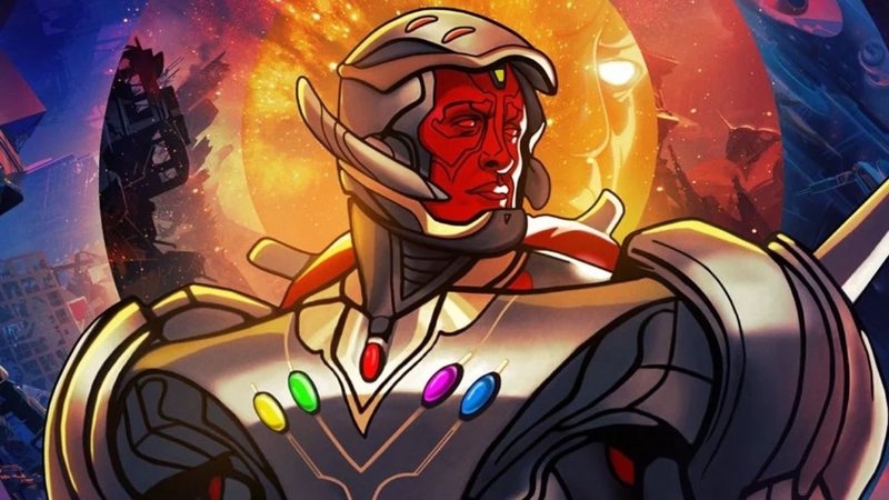 Ultron em pôster de What If…? (Foto: Divulgação/Disney+)