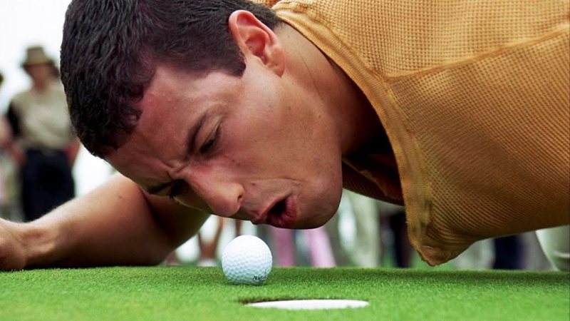 Adam Sandler em Um Maluco no Golfe (Foto: Reprodução)