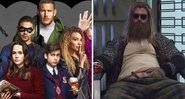 The Umbrella Academy (Foto: Reprodução/Netflix) e Thor em Vingadores: Ultimato (Foto: Reprodução/Disney)