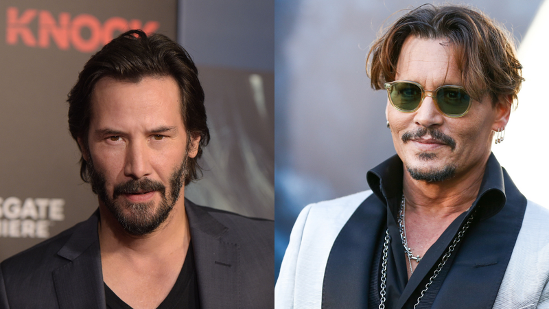 Keanu Reeves (Foto: Jason Kempin/Getty Images) / Johnny Depp (Foto: Rich Fury/Getty Images)