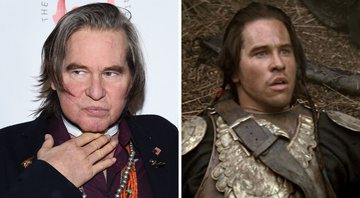 Val Kilmer (Foto: Amanda Edwards / Correspondente) e ator em Willow - Na Terra da Magia (Foto: Reprodução)