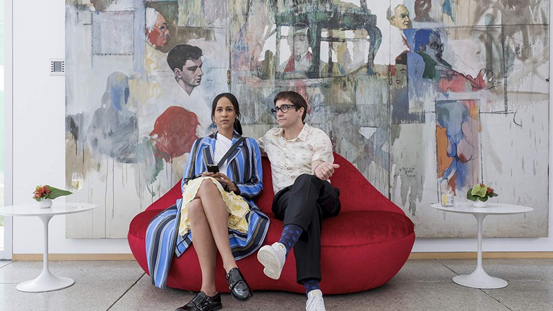 Jake Gyllenhaal e Zawe Ashton em Velvet Buzzsaw (Foto: Claudette Barius/Netflix)