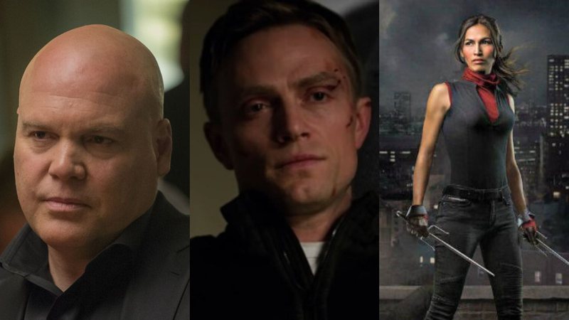 Vincent D'Onofrio, Wilson Bethel e Elodie Yung  (foto: Reprodução  Marvel/Netflix)