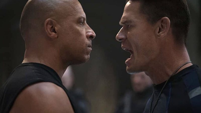 Vin Diesel e John Cena em Velozes e Furiosos 9 (Foto: Reprodução via IMDb)