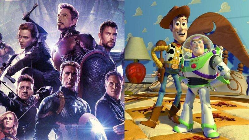 Vingadores e Toy Story (Foto: Divulgação)