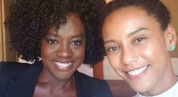 Viola Davis e Taís Arujo em Los Angeles (Foto: Instagram/Reprodução)