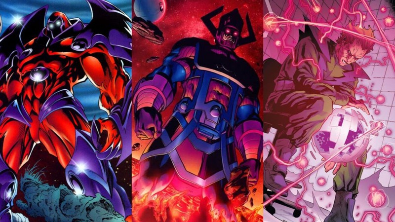 Massacre, Galactus e Homem-Molecular (Foto: Montagem)