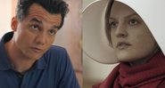 Wagner Moura em Wasp Network: Rede de Espiões (Foto: Reprodução/Youtube) e Elisabeth Moss em The Handmaid's Tale (Foto: Divulgação)