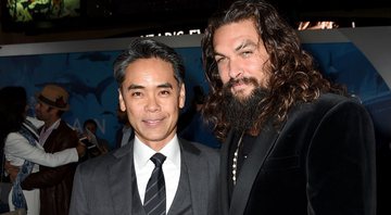 Walter Hamada e Jason Mamoa (Foto: Getty Images / Kevin Winter / Equipe)