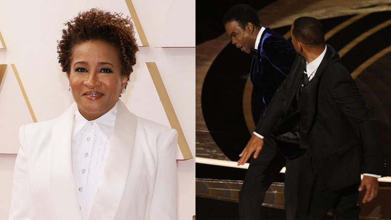 Wanda Sykes (Foto: Mike Coppola / Getty Images) | Will Smith agride Chris Rock em cerimônia do Oscar 2022 (Foto: Neilson Barnard /Getty Images)