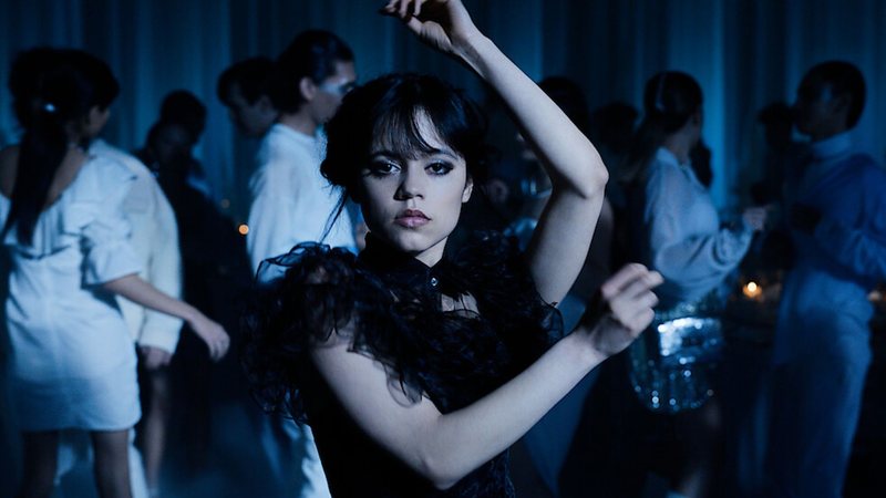 Jenna Ortega em Wandinha (Foto: Reprodução/Netflix)