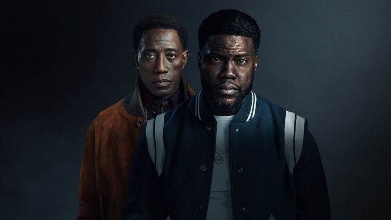 Wesley Snipes e Kevin Hart em A Mais Pura Verdade (Foto: Divulgação / Netflix)