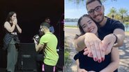 Pedro e Beatriz: pedido de casamento no show do McFly em Belo Horizonte - Reprodução/Instagram