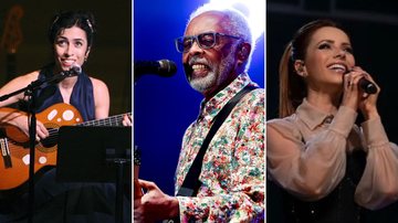 Marisa Monte, Gilberto Gil e Sandy: confirmados no Festival Coolritiba (Fotos: Getty Images/NPL - Reprodução/Instagram @sandyoficial)