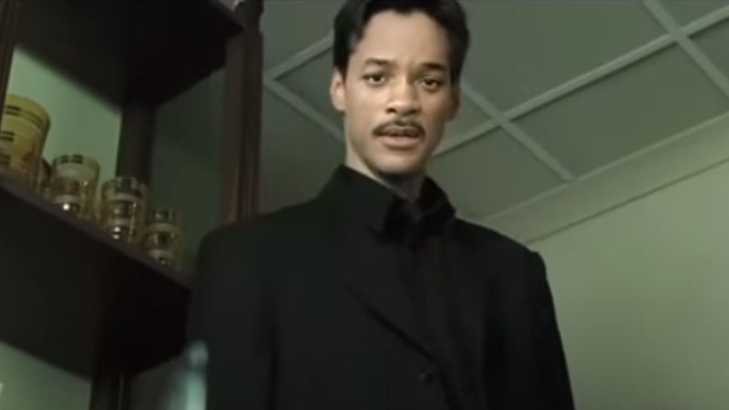 Will Smith em Matrix (Foto: Reprodução/Youtube/Shamook)