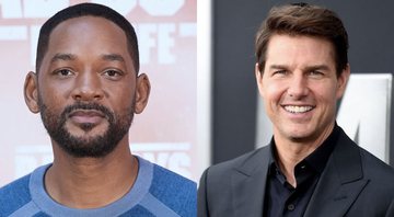 Will Smith (Foto: Carlos Alvarez/Getty Images) e Tom Cruise (Foto: Jamie McCarthy/Getty Images)